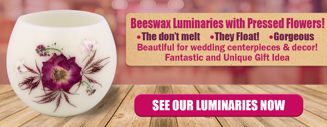 Beeswax Luminaries